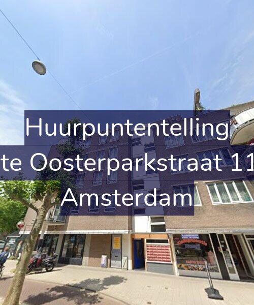 Foto gevel Huurpuntentelling voor Eerste Oosterparkstraat 111-B, Amsterdam