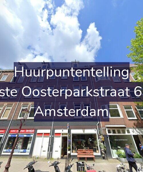 Foto gevel Huurpuntentelling voor Eerste Oosterparkstraat 61-1, Amsterdam