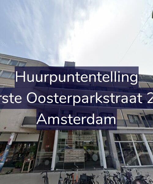 Foto gevel Huurpuntentelling voor Eerste Oosterparkstraat 252, Amsterdam