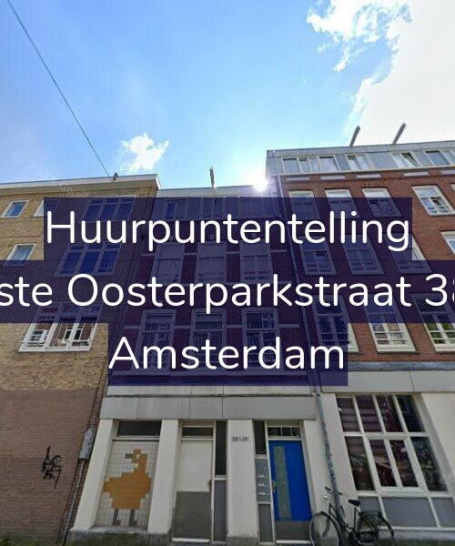 Foto gevel Huurpuntentelling voor Eerste Oosterparkstraat 38-C, Amsterdam