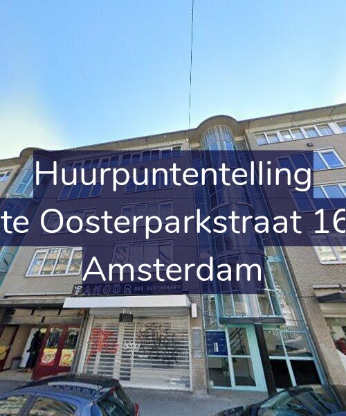 Foto gevel Huurpuntentelling voor Eerste Oosterparkstraat 162-G, Amsterdam