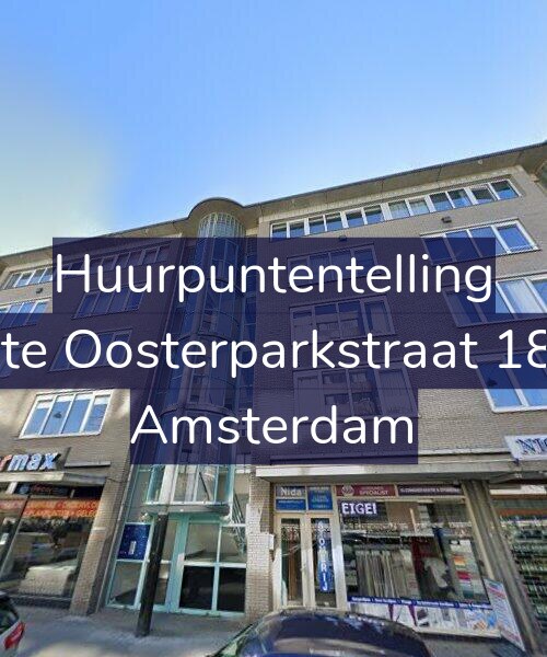 Foto gevel Huurpuntentelling voor Eerste Oosterparkstraat 180-B, Amsterdam