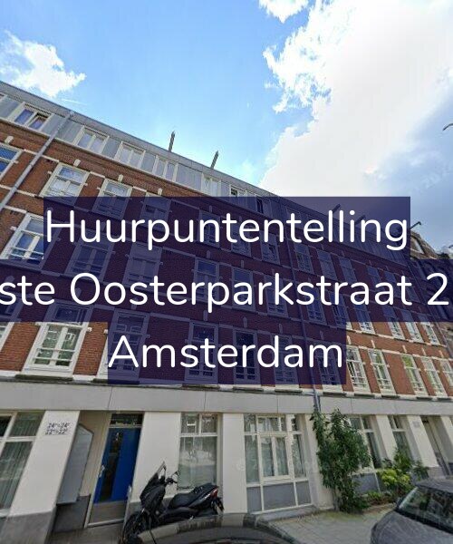 Foto gevel Huurpuntentelling voor Eerste Oosterparkstraat 22-E, Amsterdam