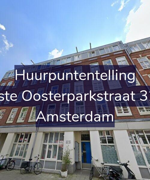 Foto gevel Huurpuntentelling voor Eerste Oosterparkstraat 32-A, Amsterdam