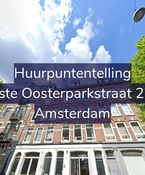 Foto gevel Huurpuntentelling voor Eerste Oosterparkstraat 29-2, Amsterdam