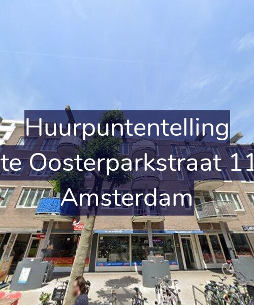 Foto gevel Huurpuntentelling voor Eerste Oosterparkstraat 113-D, Amsterdam