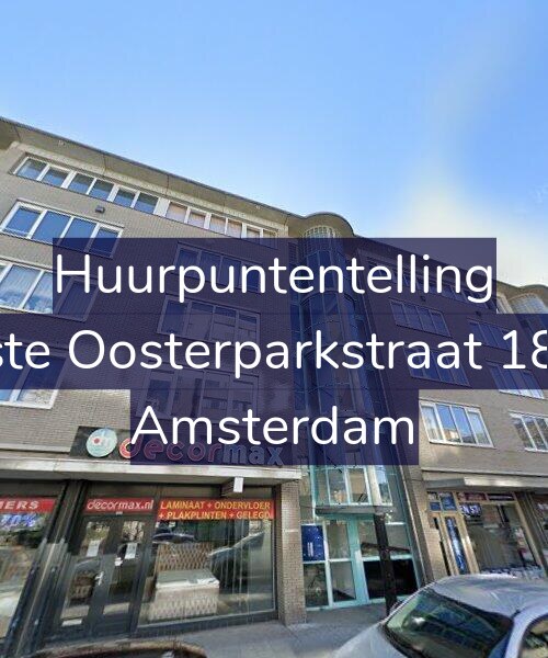 Foto gevel Huurpuntentelling voor Eerste Oosterparkstraat 180-E, Amsterdam