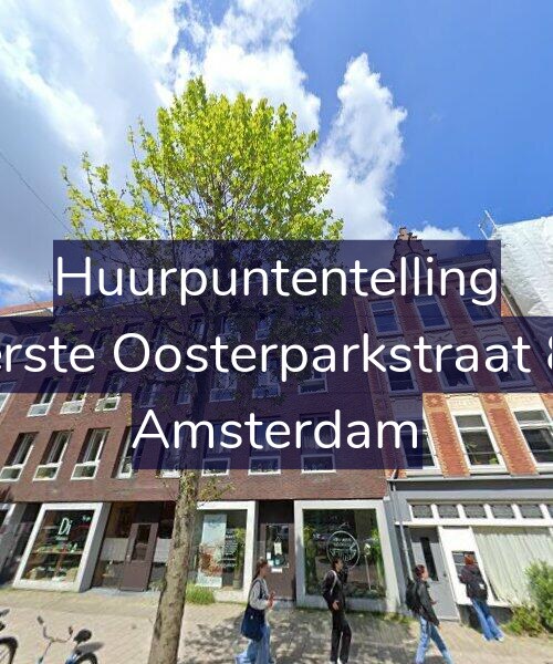 Foto gevel Huurpuntentelling voor Eerste Oosterparkstraat 89, Amsterdam