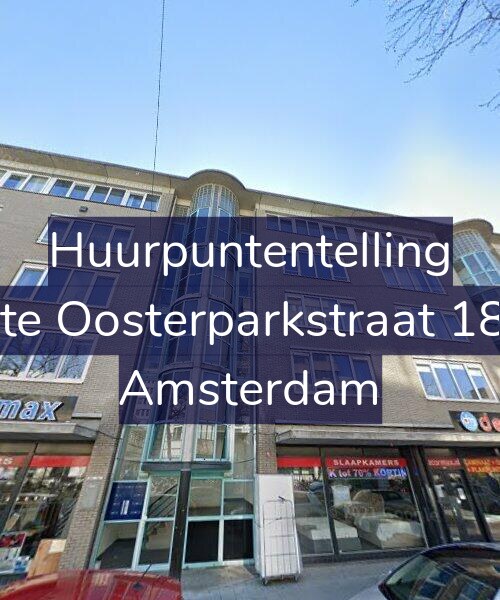 Foto gevel Huurpuntentelling voor Eerste Oosterparkstraat 186-H, Amsterdam