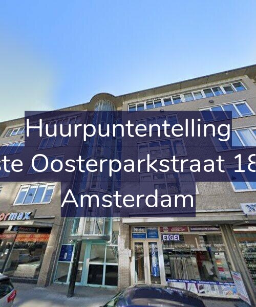 Foto gevel Huurpuntentelling voor Eerste Oosterparkstraat 180-K, Amsterdam