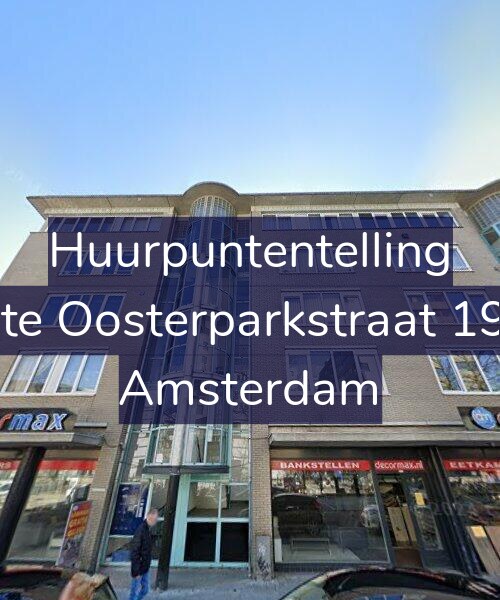 Foto gevel Huurpuntentelling voor Eerste Oosterparkstraat 192-N, Amsterdam