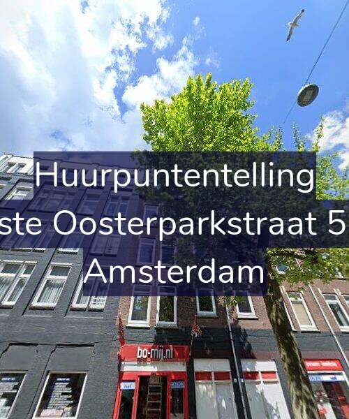 Foto gevel Huurpuntentelling voor Eerste Oosterparkstraat 55-2, Amsterdam