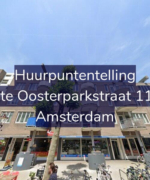 Foto gevel Huurpuntentelling voor Eerste Oosterparkstraat 113-C, Amsterdam