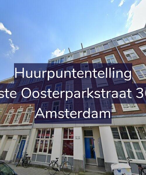 Foto gevel Huurpuntentelling voor Eerste Oosterparkstraat 36-D, Amsterdam