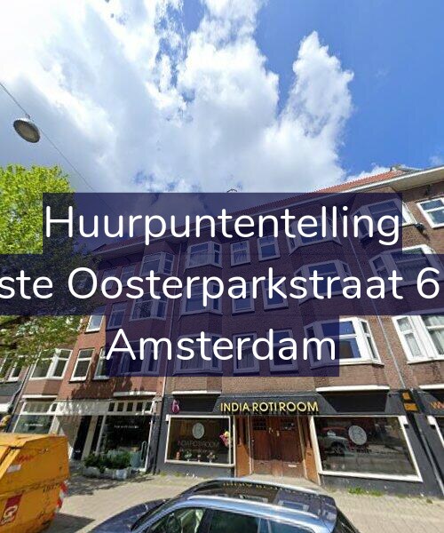 Foto gevel Huurpuntentelling voor Eerste Oosterparkstraat 67-1, Amsterdam