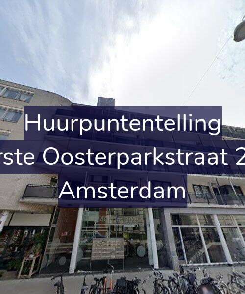 Foto gevel Huurpuntentelling voor Eerste Oosterparkstraat 250, Amsterdam
