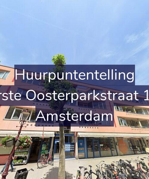 Foto gevel Huurpuntentelling voor Eerste Oosterparkstraat 179, Amsterdam