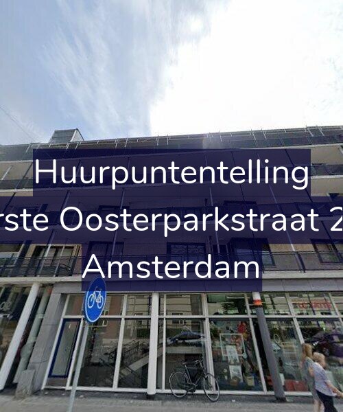 Foto gevel Huurpuntentelling voor Eerste Oosterparkstraat 240, Amsterdam