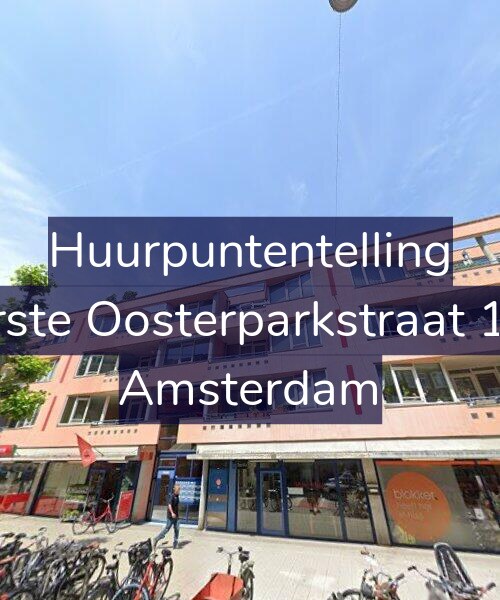 Foto gevel Huurpuntentelling voor Eerste Oosterparkstraat 183, Amsterdam