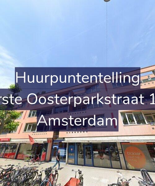 Foto gevel Huurpuntentelling voor Eerste Oosterparkstraat 159, Amsterdam