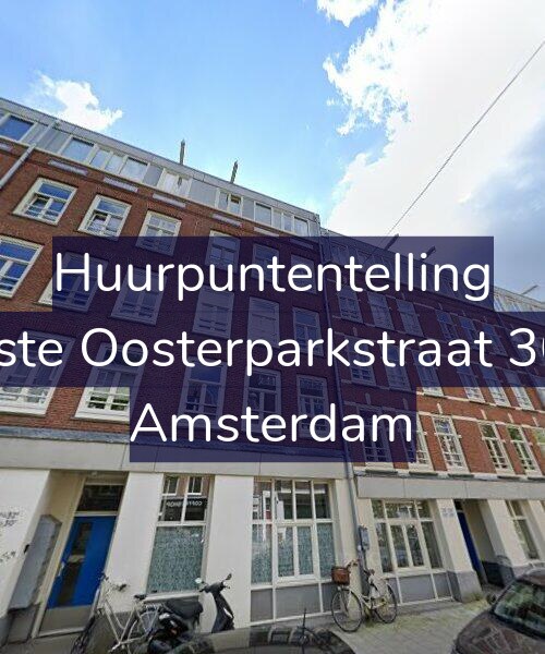 Foto gevel Huurpuntentelling voor Eerste Oosterparkstraat 30-C, Amsterdam