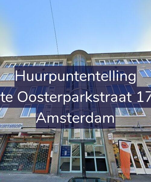 Foto gevel Huurpuntentelling voor Eerste Oosterparkstraat 174-D, Amsterdam
