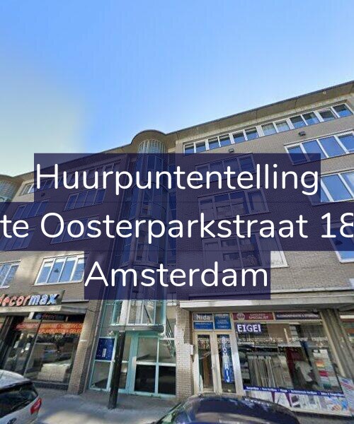 Foto gevel Huurpuntentelling voor Eerste Oosterparkstraat 180-H, Amsterdam