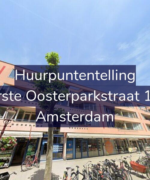Foto gevel Huurpuntentelling voor Eerste Oosterparkstraat 157, Amsterdam