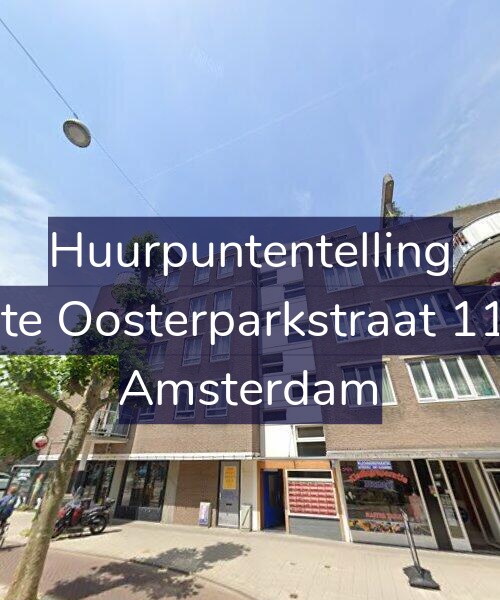 Foto gevel Huurpuntentelling voor Eerste Oosterparkstraat 111-D, Amsterdam