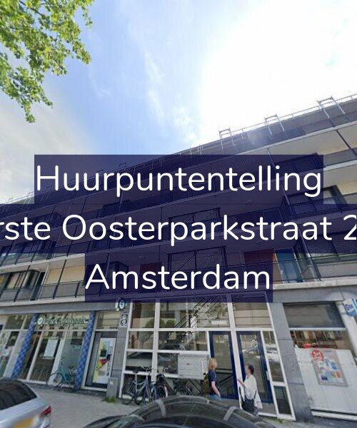 Foto gevel Huurpuntentelling voor Eerste Oosterparkstraat 216, Amsterdam