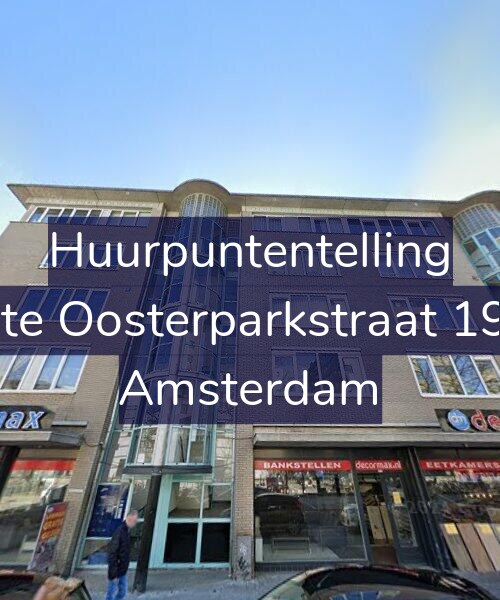 Foto gevel Huurpuntentelling voor Eerste Oosterparkstraat 192-C, Amsterdam