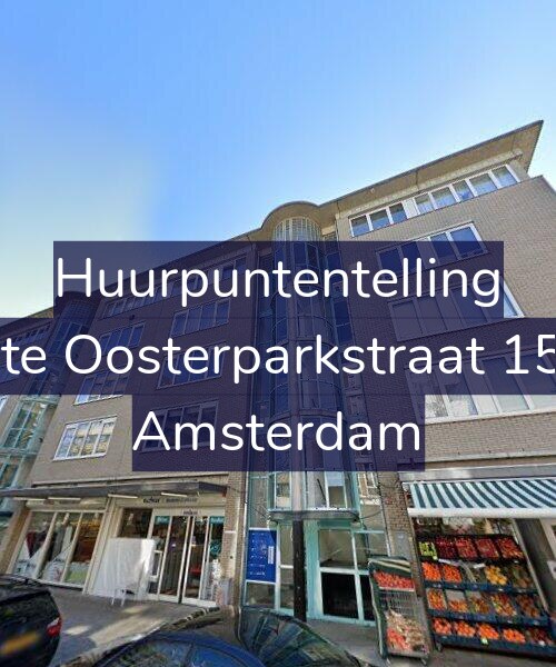 Foto gevel Huurpuntentelling voor Eerste Oosterparkstraat 156-G, Amsterdam