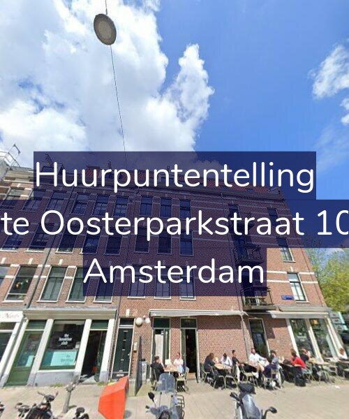 Foto gevel Huurpuntentelling voor Eerste Oosterparkstraat 105-A, Amsterdam