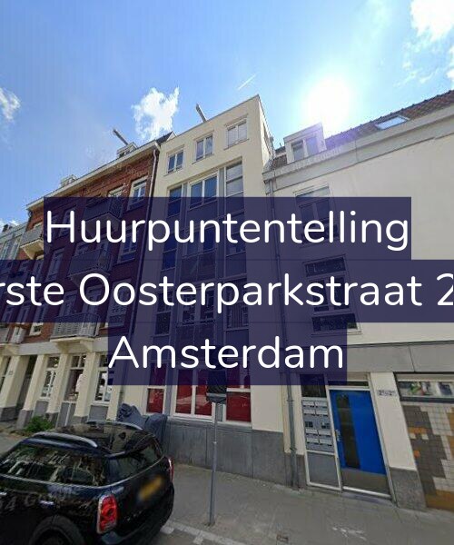 Foto gevel Huurpuntentelling voor Eerste Oosterparkstraat 2-H, Amsterdam