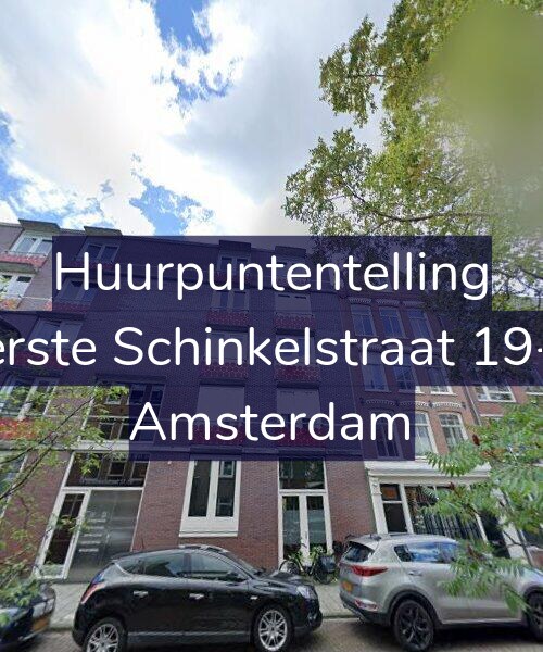 Foto gevel Huurpuntentelling voor Eerste Schinkelstraat 19-D, Amsterdam