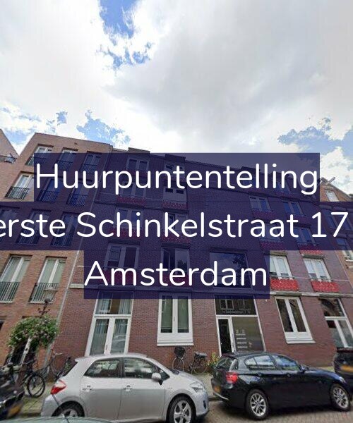 Foto gevel Huurpuntentelling voor Eerste Schinkelstraat 17-E, Amsterdam