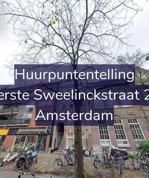 Foto gevel Huurpuntentelling voor Eerste Sweelinckstraat 26, Amsterdam