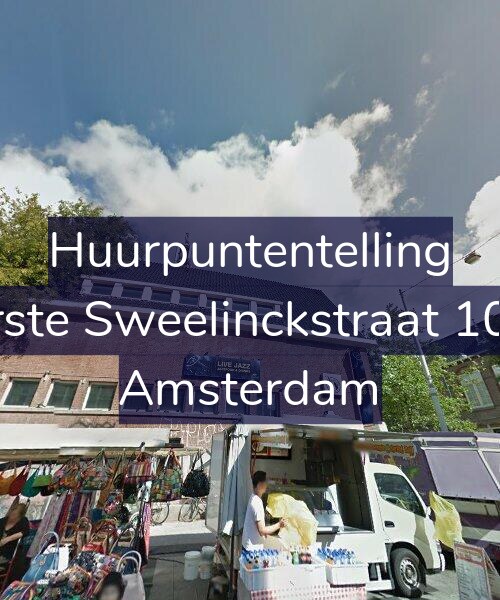 Foto gevel Huurpuntentelling voor Eerste Sweelinckstraat 10-D, Amsterdam