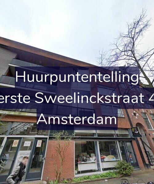 Foto gevel Huurpuntentelling voor Eerste Sweelinckstraat 42, Amsterdam