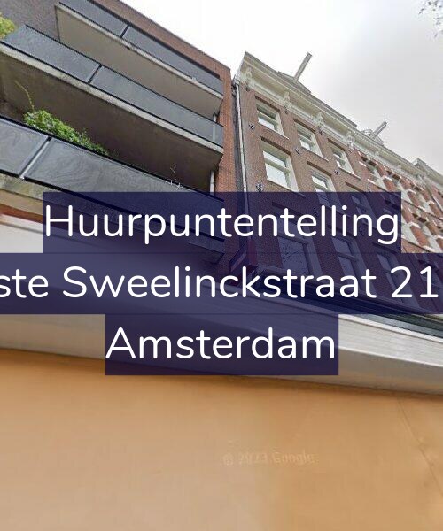 Foto gevel Huurpuntentelling voor Eerste Sweelinckstraat 21-2V, Amsterdam
