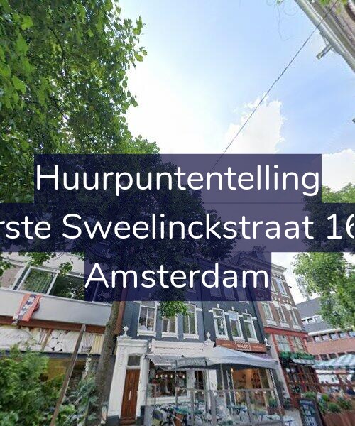 Foto gevel Huurpuntentelling voor Eerste Sweelinckstraat 16-2, Amsterdam