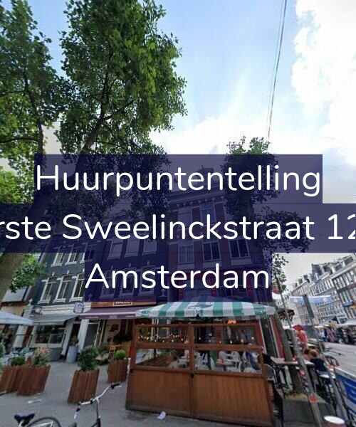Foto gevel Huurpuntentelling voor Eerste Sweelinckstraat 12-2, Amsterdam