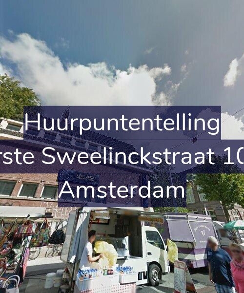 Foto gevel Huurpuntentelling voor Eerste Sweelinckstraat 10-B, Amsterdam