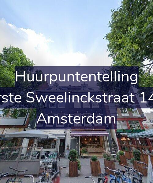 Foto gevel Huurpuntentelling voor Eerste Sweelinckstraat 14-C, Amsterdam