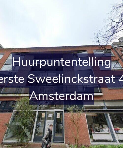 Foto gevel Huurpuntentelling voor Eerste Sweelinckstraat 48, Amsterdam