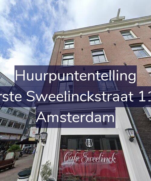 Foto gevel Huurpuntentelling voor Eerste Sweelinckstraat 11-3, Amsterdam