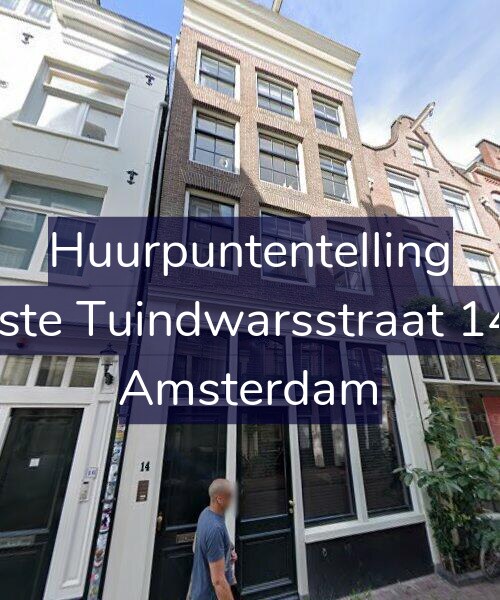 Foto gevel Huurpuntentelling voor Eerste Tuindwarsstraat 14-H, Amsterdam