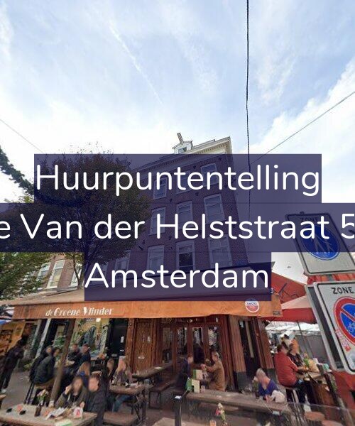 Foto gevel Huurpuntentelling voor Eerste Van der Helststraat 56-A3, Amsterdam