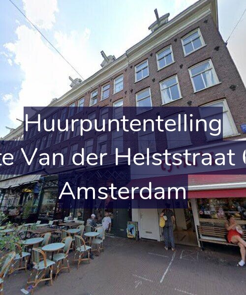Foto gevel Huurpuntentelling voor Eerste Van der Helststraat 66-H, Amsterdam