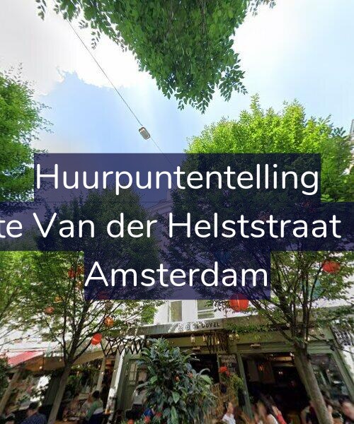 Foto gevel Huurpuntentelling voor Eerste Van der Helststraat 59-2, Amsterdam